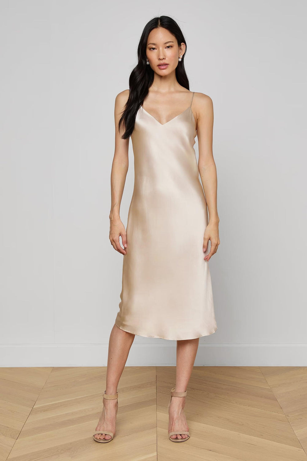 SERIDIE SILK SLIP DRESS