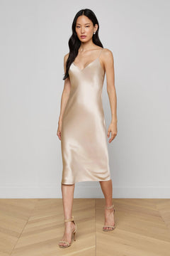 SERIDIE SILK SLIP DRESS