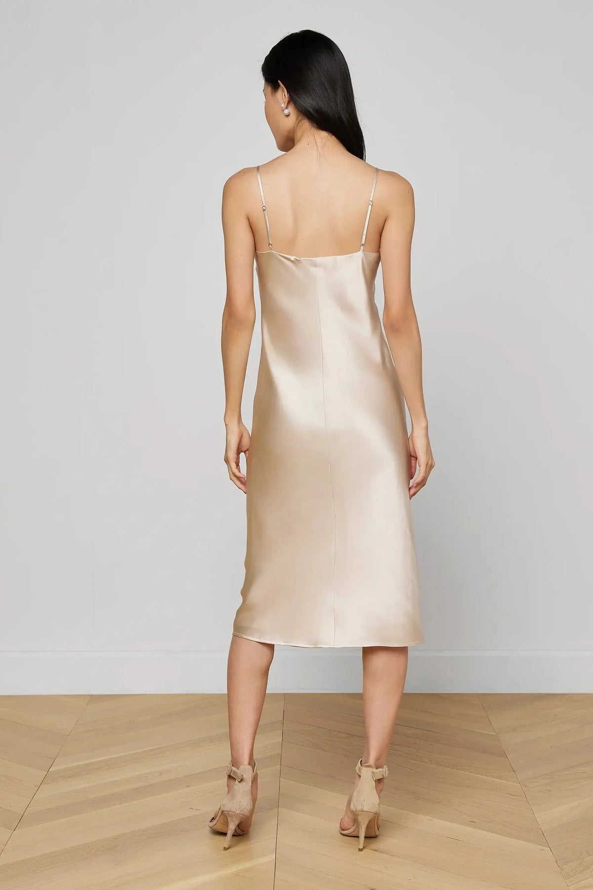 SERIDIE SILK SLIP DRESS
