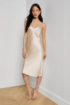 SERIDIE SILK SLIP DRESS