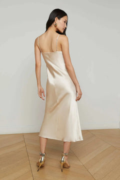 SERIDIE SILK SLIP DRESS