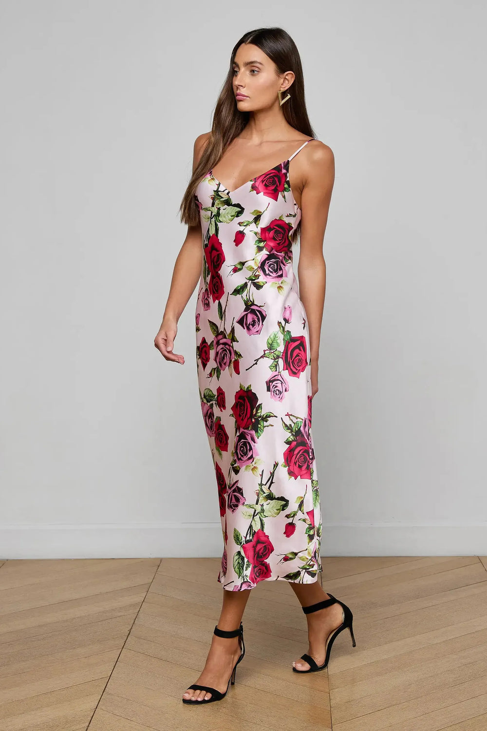 SERIDIE SILK SLIP DRESS