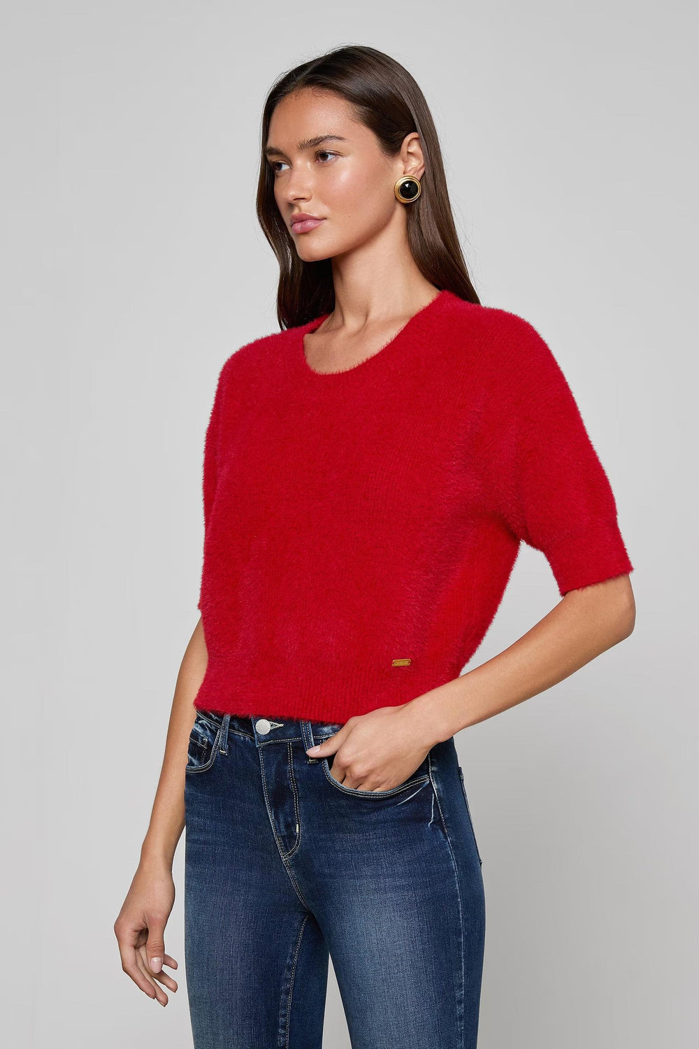 GUINEVERE CROPPED PULLOVER