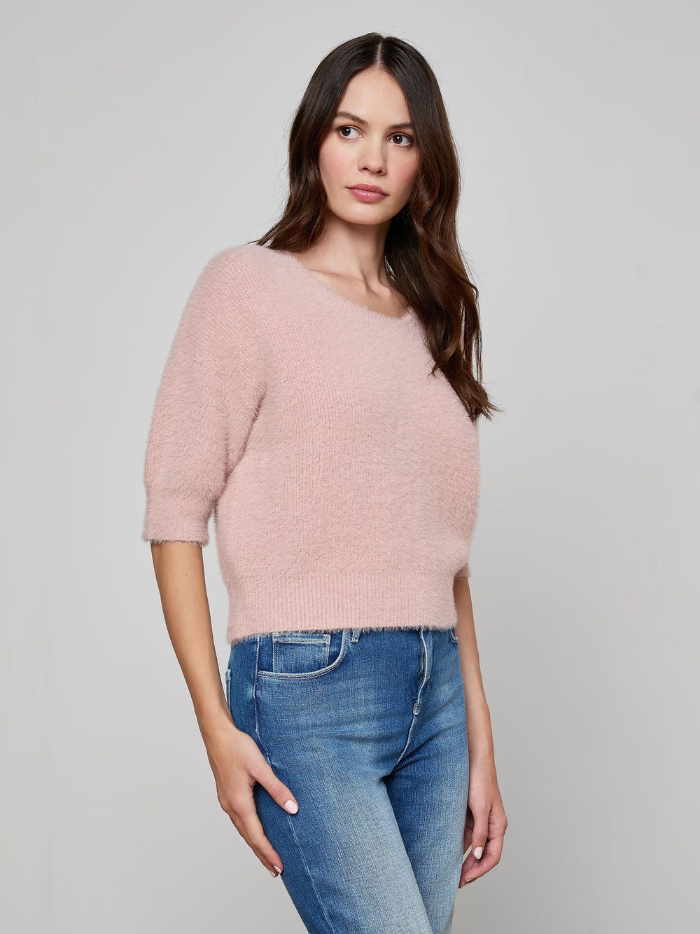 GUINEVERE CROPPED PULLOVER