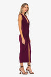 JBQ THE LABEL SABINE DRESS IN SANGRIA