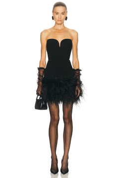 POSEY MINI FEATHER DRESS