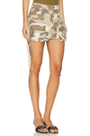 SER.O.YA FINN LOW RISE CARGO SKIRT IN DESERT CAMO