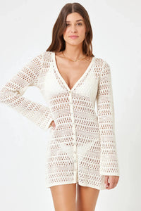 LSPACE SOFIA COVER-UP IN CREAM