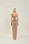 DEVON WINDSOR GWEN SKIRT IN SEPIA