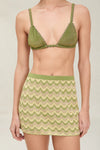 DEVON WINDSOR LANE SKIRT IN PISTACHIO