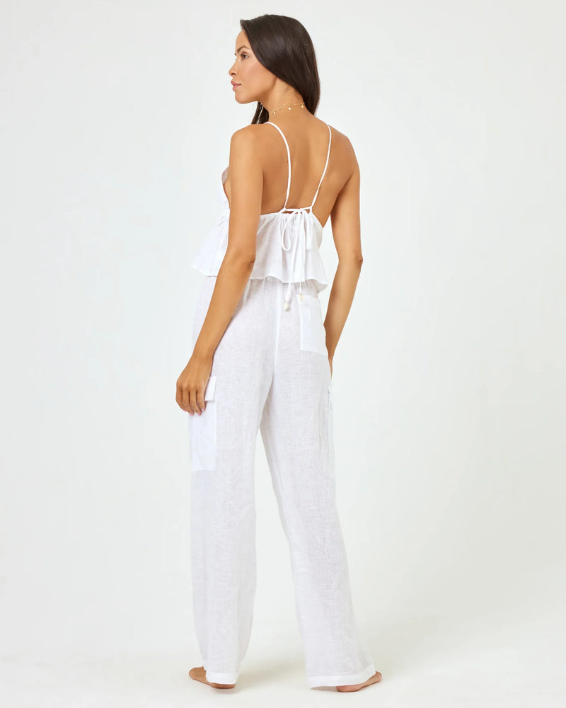 SUNDOWN CARGO PANT WHITE