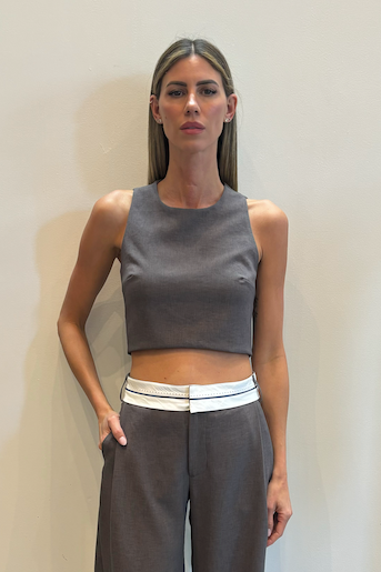 JBQ ISADORA TOP IN SLATE