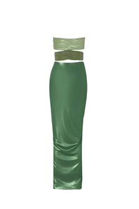 BAOBAB GISELLE MAXI DRESS IN CUCUMBER