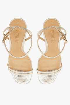 ALTINA EMBOSSED-LEATHER HEEL