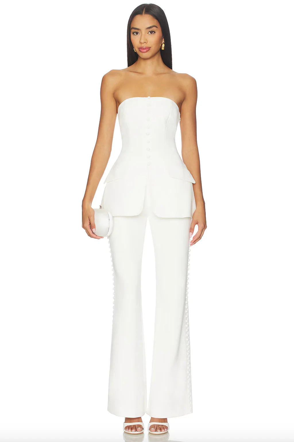 MARAIS BUTTON TOP