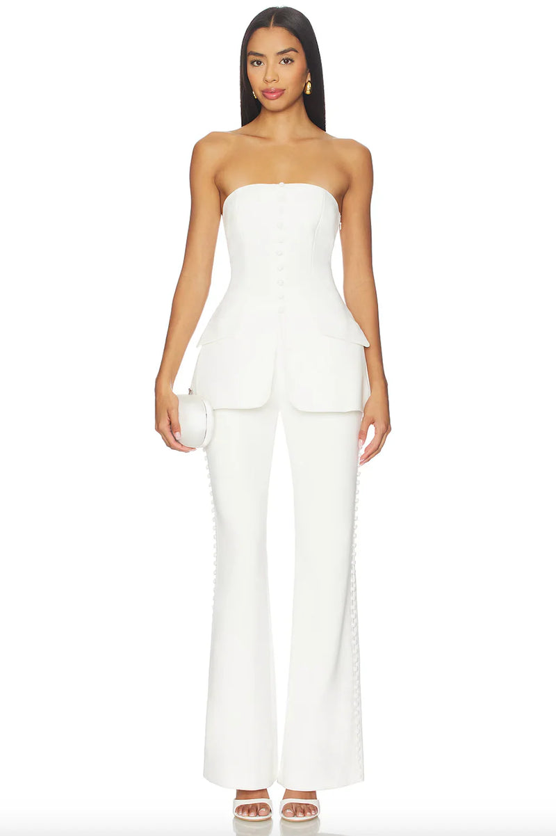 MARAIS BUTTON TOP