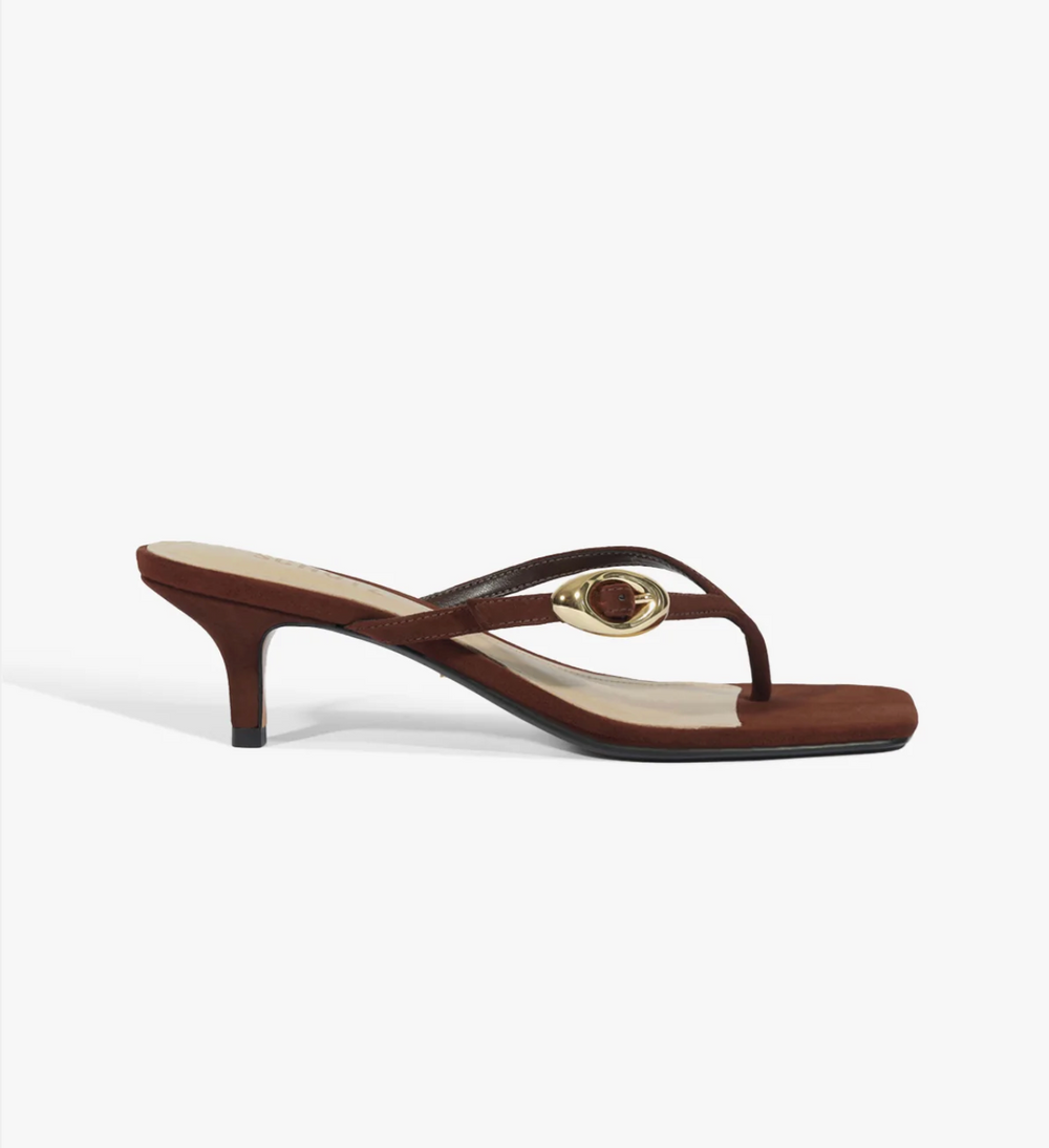 MIRIAM NUBUCK SANDAL