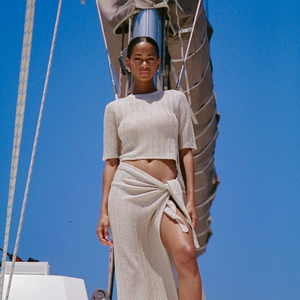 DELPHINE METALLIC SARONG