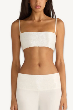 IRIS HAND BEADED BRALETTE