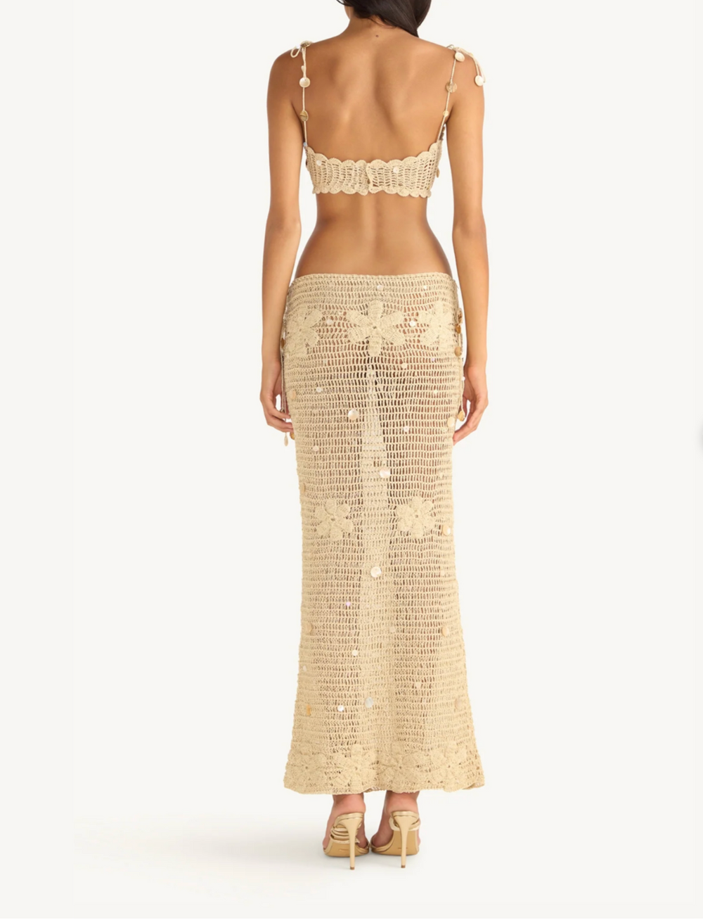 CHARLOTTE HAND CROCHET SKIRT