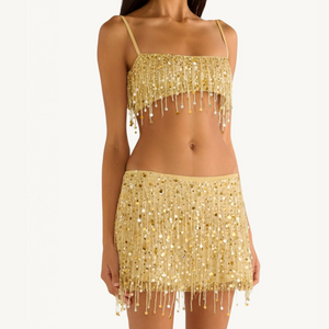YASMIN HAND BEADED BRALETTE