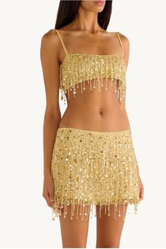 YASMIN HAND BEADED BRALETTE