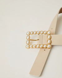 B-LOW THE BELT JOAN BELT IN LATTE GOLD