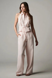 HEVRON ALINA PANT IN ROSE QUARTZ