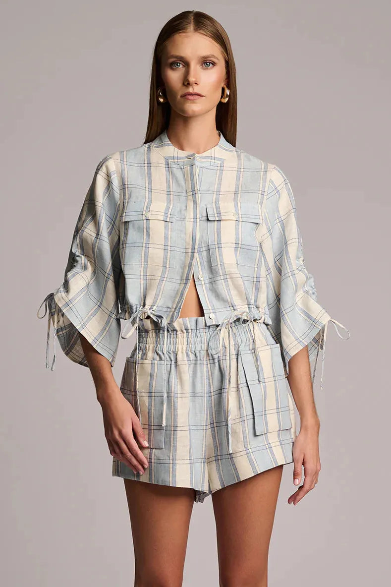 MIRA SHORT YARN DYED