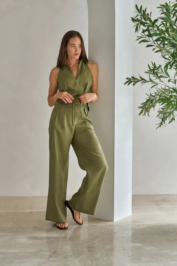 SLOAN LINEN VEST