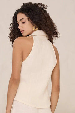 SLOAN LINEN VEST