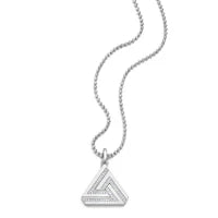 AARON BASHA SILVER CHAIN 22"