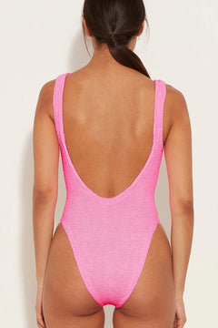 SQUARE NECK SWIM ONE PIECE