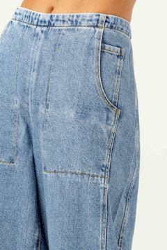 DENIM PORTER PANT