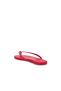 TKEES SOLIDS FLIP FLOP IN RED