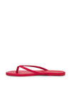 TKEES SOLIDS FLIP FLOP IN RED