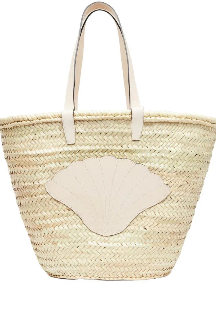 POOLSIDE BAGS IBIZA TOTE IN COCONUT