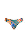 AGUA BENDITA AUDREY TILE BIKINI BOTTOM IN MULTICOLOR