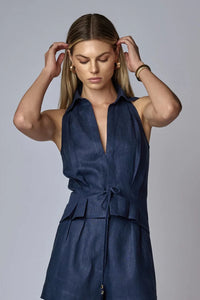 SLOAN LINEN VEST