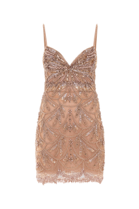 EMBROIDERY DREAMS MINI DRESS
