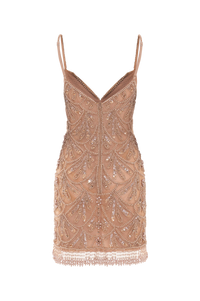 EMBROIDERY DREAMS MINI DRESS
