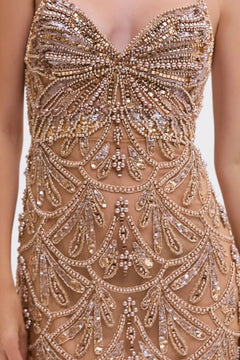 EMBROIDERY DREAMS MINI DRESS