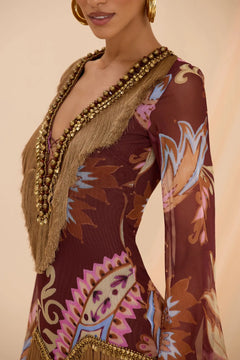 BOHO MINI DRESS