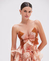 SUNSET BUTTERFLY MAXI DRESS