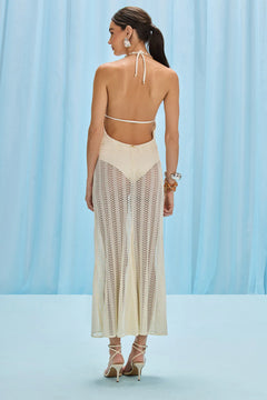 WAVE MESH BEACH DRESS