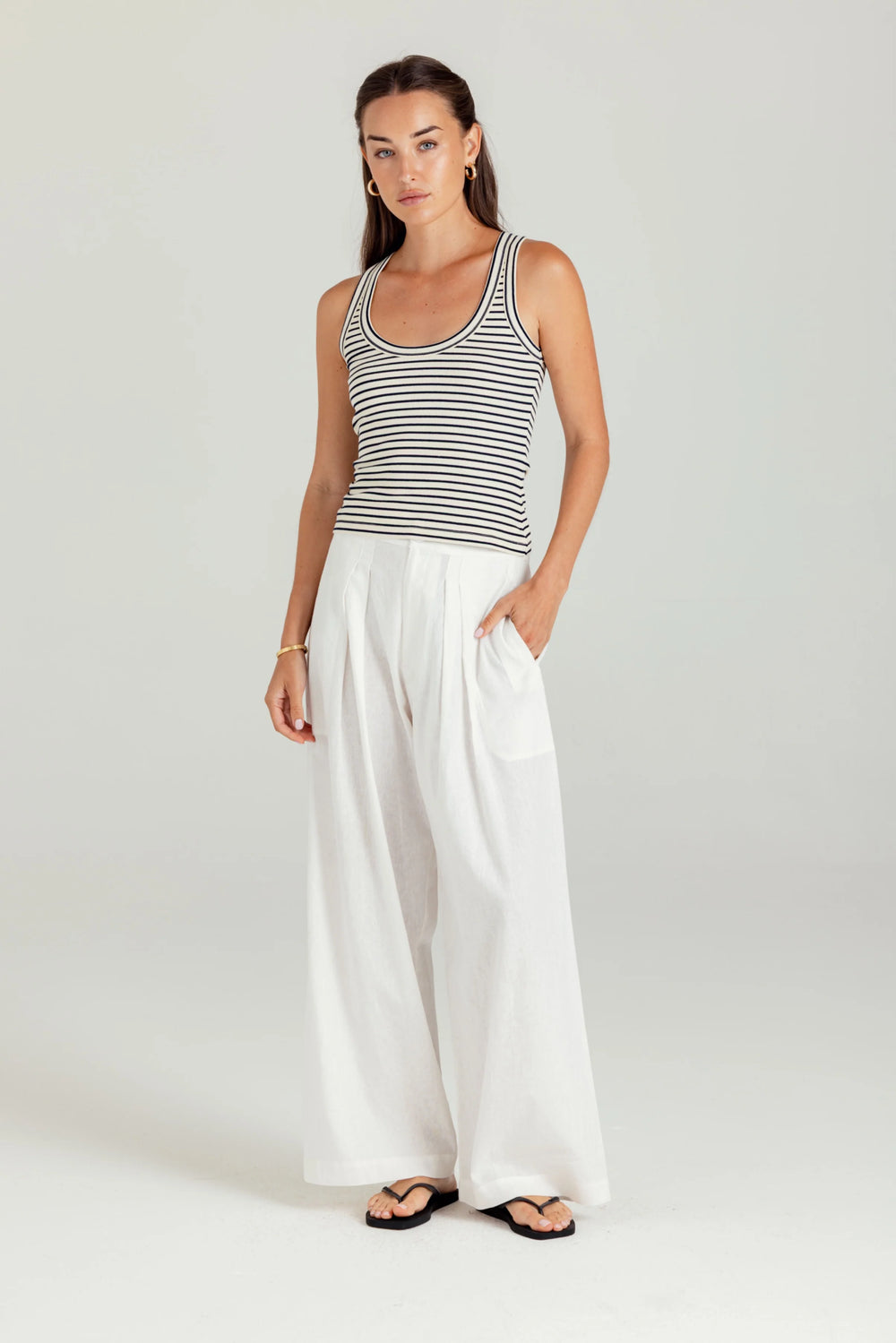 STRIPE SAMI TANK