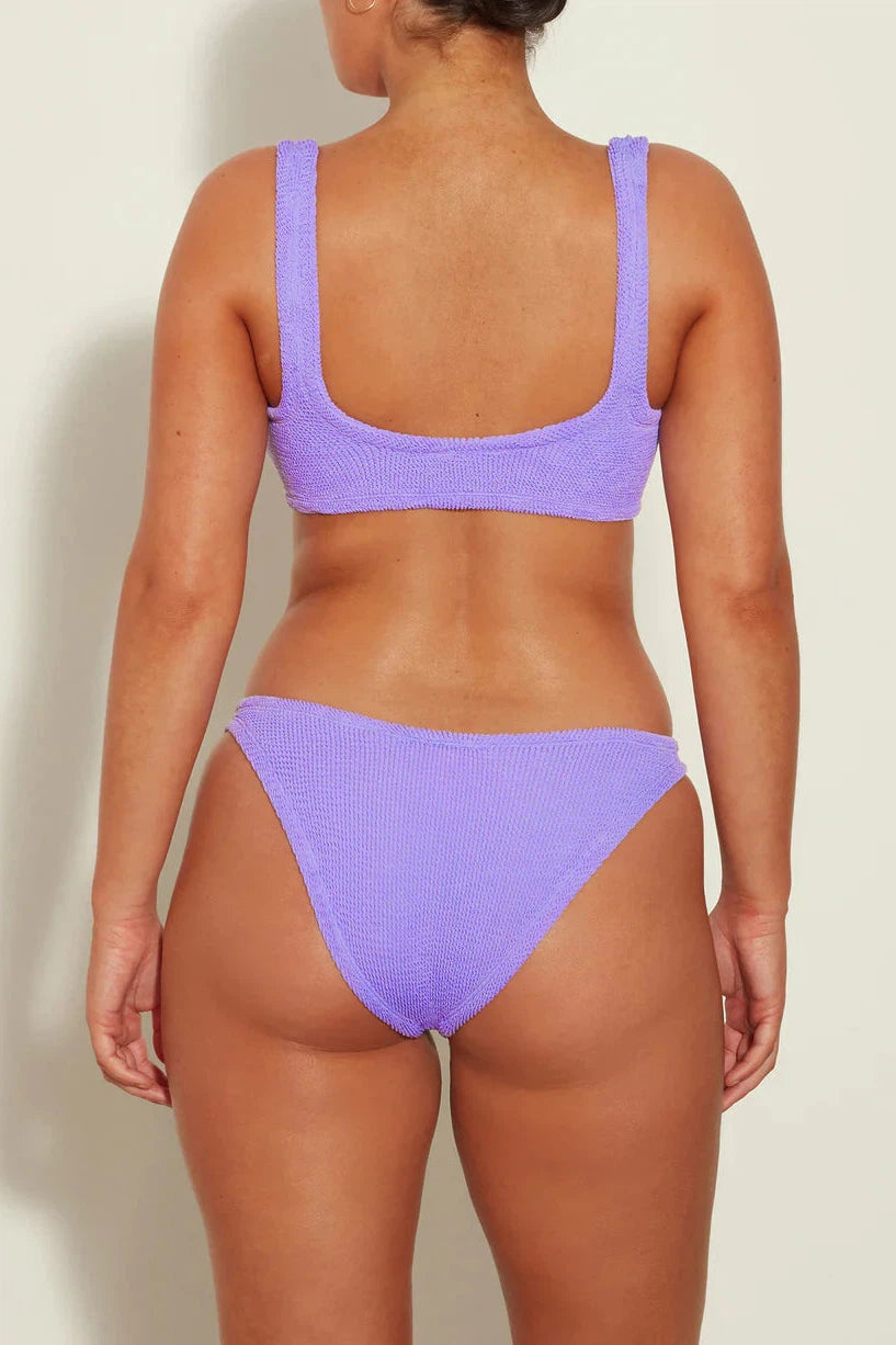 HUNZA G XANDRA BIKINI SET IN LILAC