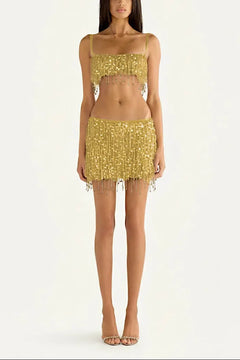YASMIN HAND BEADED BRALETTE