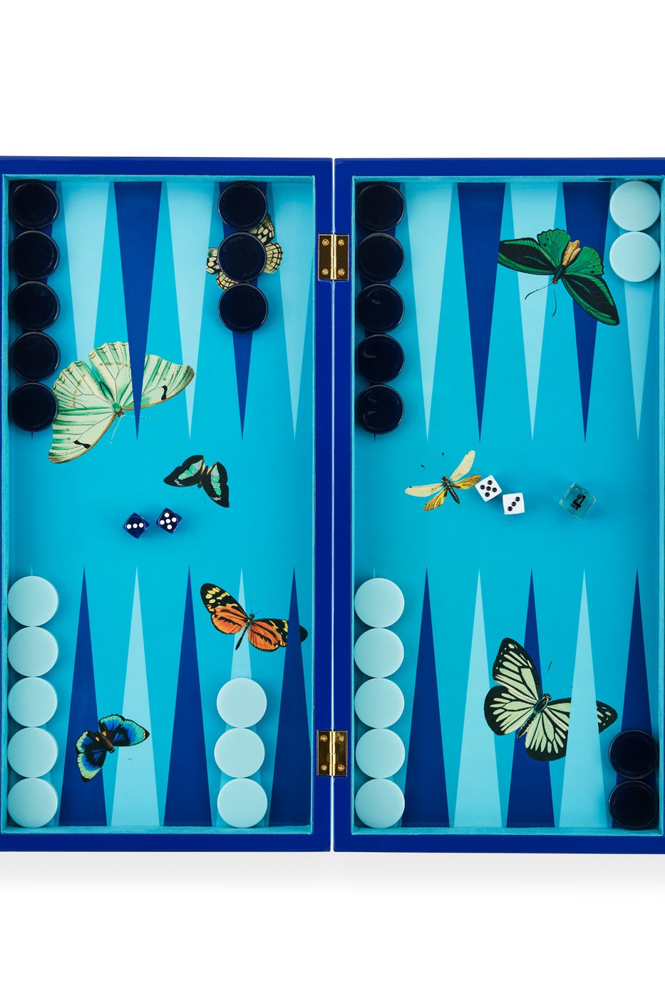 JONATHAN ADLER BOTANIST BACKGAMMON SET