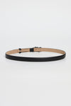 B-LOW THE BELT VESNA MINI BELT IN BLACK SILVER